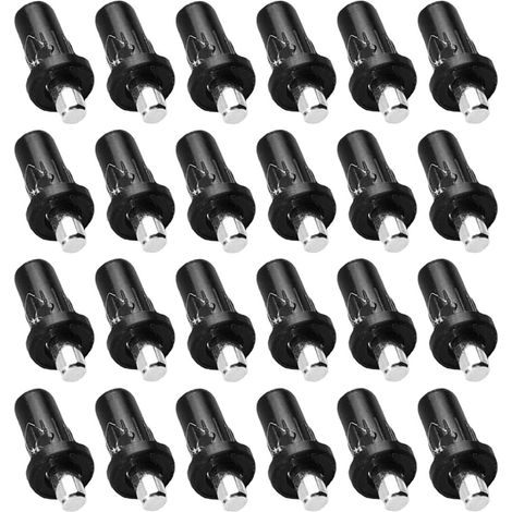 Kit de Réparation Plastique 40pcs Goupilles à Ressort pour Remplacement de Verrou Télescopique Volet Épingles Noires Pratiques (1/5)