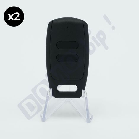 TELECO - Lot de 2 Télécommandes 2 canaux TVMIO868P02 – 868 MHz – Rolling Code – Compatible MIO/TVMIO – Remplace TXP et TVTXP - Programmation par Duplication (1/5)