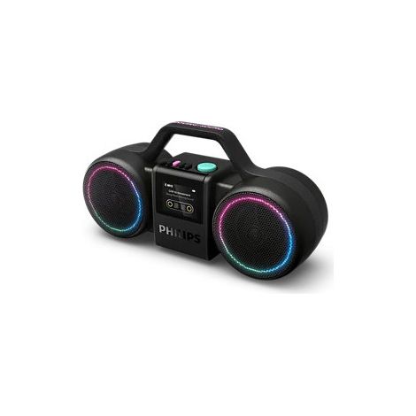Altavoz Bluetooth Portátil Philips Moving Sound TAMS60B Negro