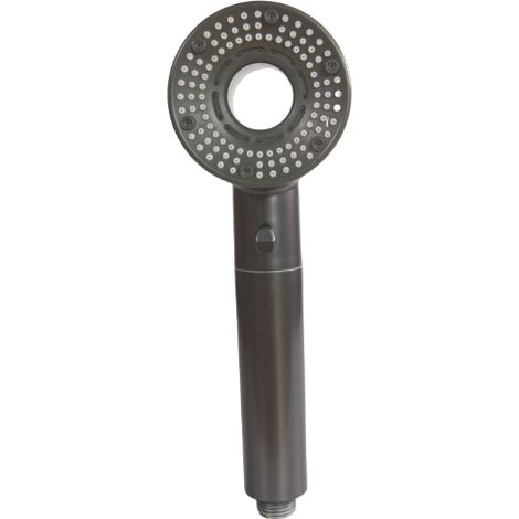 VENTEO - Pommeau De Douche Haute Pression  Pommeau De Douche Anti Calcaire  Pommeau De Douche Filtrant Avec Bouton Pression  Équipement Sanitaire Salle De Bain