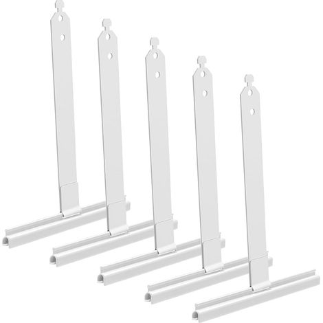 5 Pièces Fixation pour Volet Roulant, Ressort Suspension Roulant, Ressort Fixation Volet Attache, Convient pour Tablier Souple, Acier Inoxydable Springs Stores Fixes (Modèle 2) (1/5)