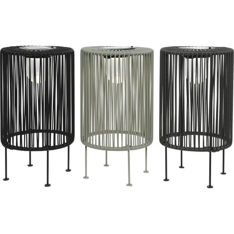 LED Solar Tisch-/Stehlampe dia24-H42cm-25L,assorted