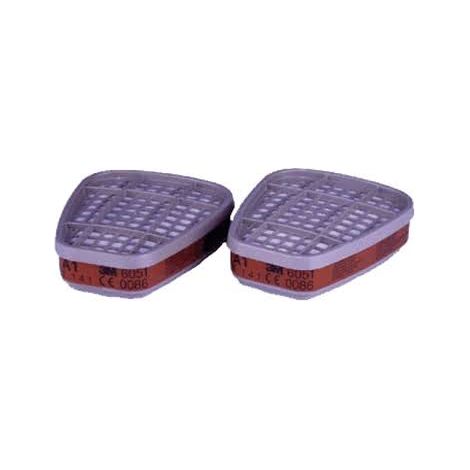 3M FILTR PRZECIW GAZOM I OPAROM /2szt.3M6051 FARBY LAKIERY