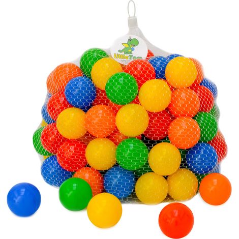 120 Palline Piscina Bambini - 5,5cm Palline Plastica Colorate Gioco per Neonato (1/5)