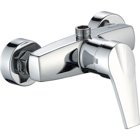 Interrupteur de robinet de douche, mitigeur mural pour baignoire et eau chaude/froide, mitigeur pour baignoire et douche (1/4)