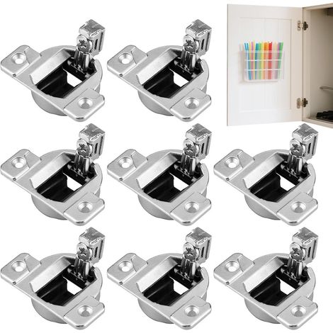 Küchenschrank-Scharniere Schrankbeschlagteile Türscharniere für Haushaltsanwendungen geeignet für Wohnzimmer, Küche, Badezimmer, Wohnung, Schlafzimmer, Wohnheim, Industrie und Bauwesen (1/5)