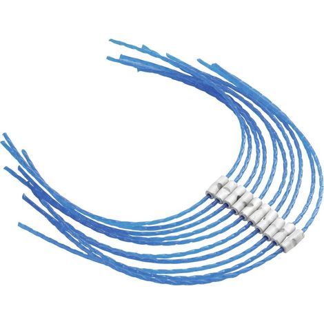 Bosch – Fils haute performance 30 cm pour coupe-bordure – Lot de 10 – Fil 2,4 mm pour coupe nette – Compatible ART 30 Combitrim