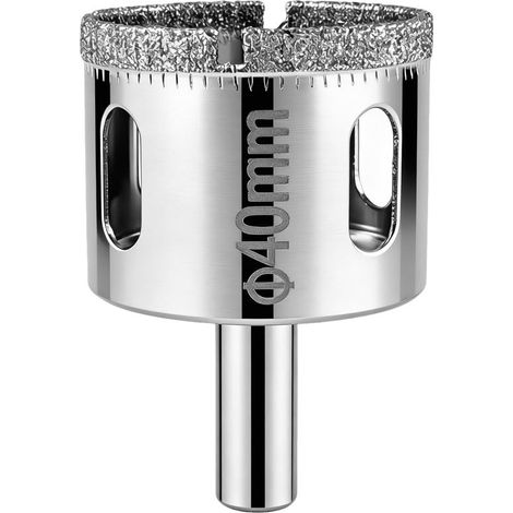 Foret de Diamant Foret à Verre Scie-cloche pour Marbre Céramique Jade 40mm (1/5)