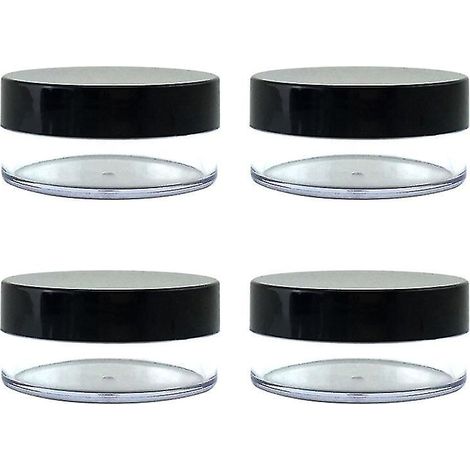 4 pots de poudre à maquillage