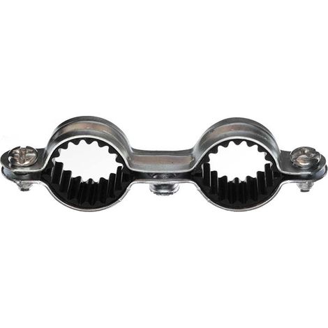 RAM - Collier métallique double isophonique Ø20mm 5 pcs - 54020