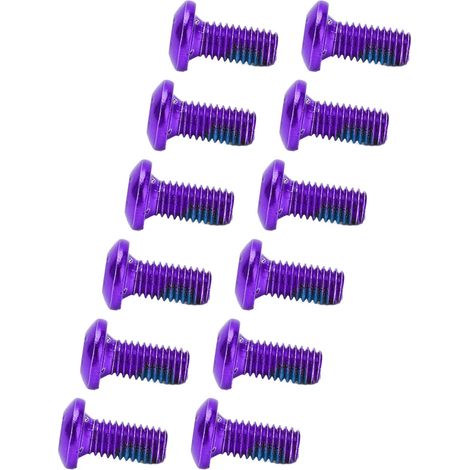 BOLANY 12 Vis Alliage Acier pour Disque Frein Vélo Montagne - Fixation Rotor (1/5)