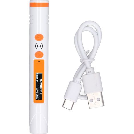 Lot 2 détecteurs de rayonnement nucléaire type stylo, ABS portable, compteur X Y β rayons pour meubles (1/5)