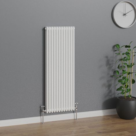 WarmeHaus Traditional Radiator White Triple Column 1500x562mm (1/5)