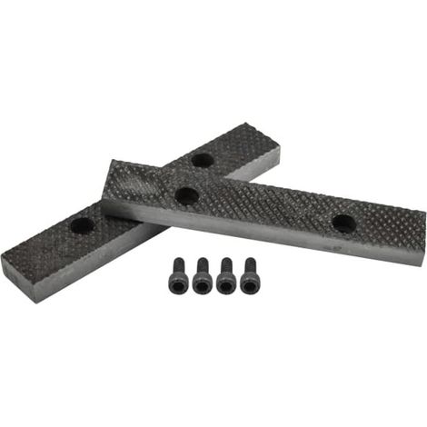 Faithfull RPV05-MTJ5 Spare Jaws for Vice Clamp, 125mm (5-inch), Compatible with FAIMV125SG Model