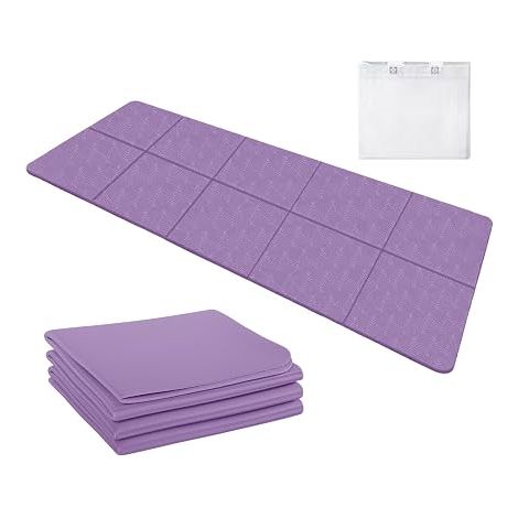 Yoga Mat, Travel Yoga Mat 183 x 61 x 0.6 cm, Portable Carry Bag Travel, Pilates, Sport (1/5)