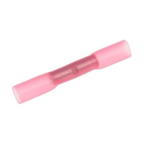 Oc-Pro – Lot de 40 manchons prolongateurs thermorétractables rouges – Longueur 0,5 à 1,5 mm² – Étanchéité par rétraction – Pour câblage électrique