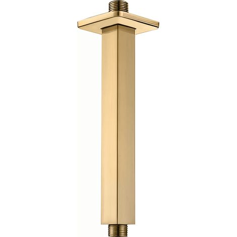 Rociador de ducha oro mate de techo cuadrado de Valaz (1/3)