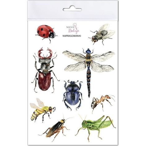 Insekten-Aufnäher zum Aufbügeln
