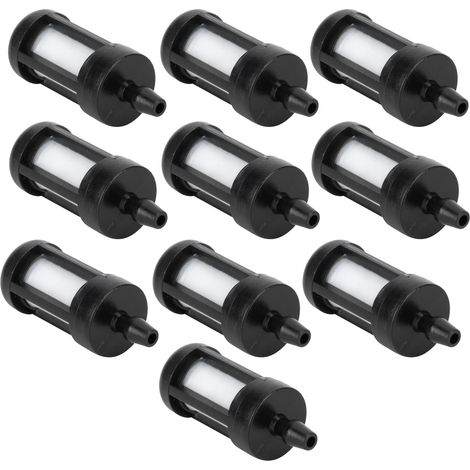 10-teilige Kraftstofffilterpatrone, kompatibel mit Stihl 0000-350-3502 für FS38 FS46 FS55 FS55R FS55RC Kettensägen (1/5)