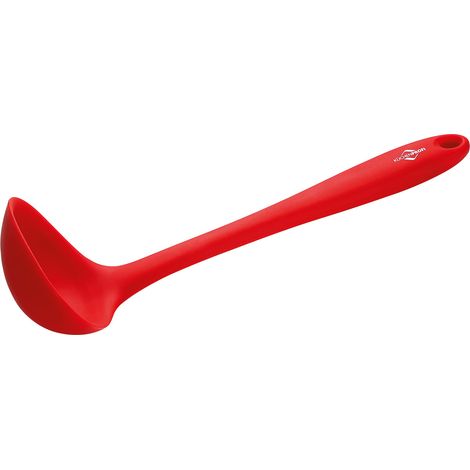 Mestolo in silicone Kuchenprofi Trend, 28 cm, rosso