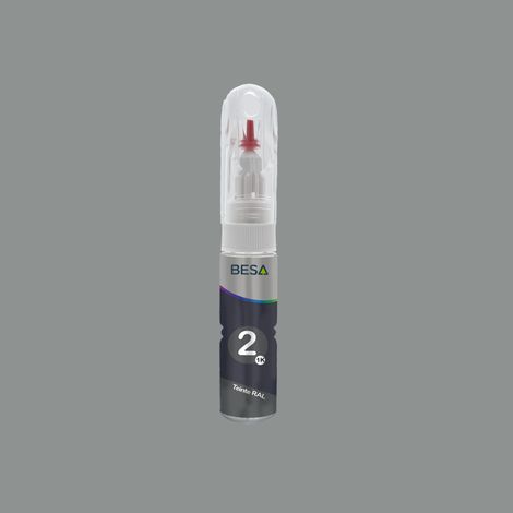 Stylo retouche peinture Gris Signalisation A RAL 7042 Brillant