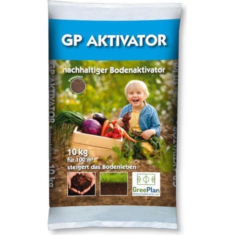 GreenPlan GP Activator 10 kg - Activateur de sol, amendement de sol, adjuvant de sol