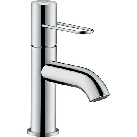 Mitigeur monocommande pour lavabo AXOR UNO 70, poignée en boucle, finition or poli (1/2)