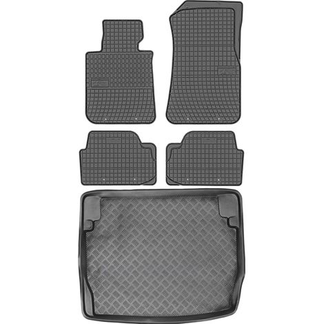 BMW 1er F20 Schrägheck (2011–2015) – SET: Gummifußmatten + Kofferraummatte