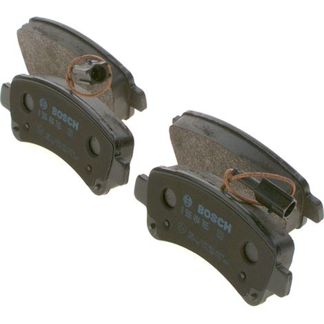 Bosch BP1854 Plaquettes de frein - arrière - ECE-R90 - 1 jeu de 4 plaquettes (1/5)