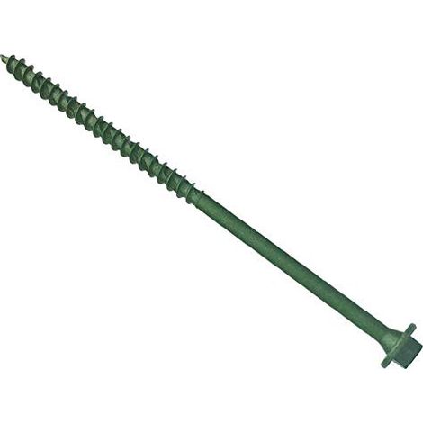 ForgeFast Lot de 50 vis de fixation pour bois Vert 7 x 200 mm (1/4)