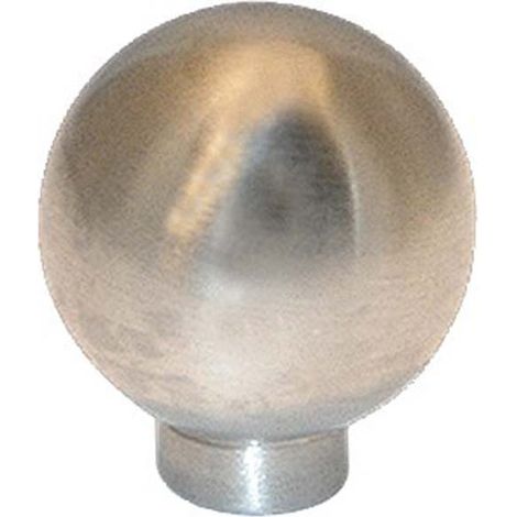 Bouton boule inox 40x43mm - CADAP - 00449/72V