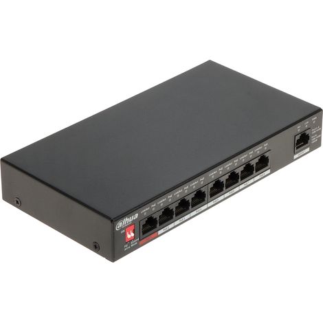 Commutateur PoE PFS3009-8ET1GT-96-V2 8 ports Dahua (1/5)