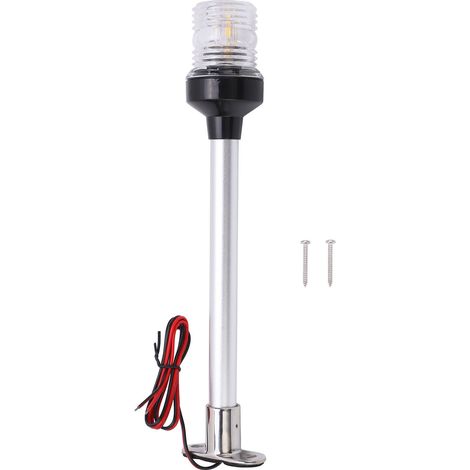 12-Zoll-LED-Navigationsleuchte für Boote, fest installierte Ankerleuchte für Yachten, 12 V–24 V (1/5)