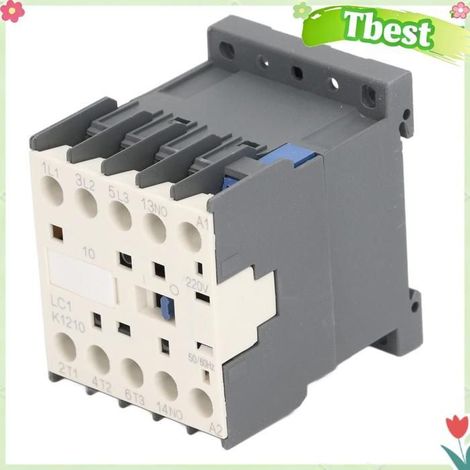 Le contacteur AC 3P 4 normalement ouvert remplace pratiquement tous les supports sur rail DIN résidentiels 50-60 Hz. (1/4)