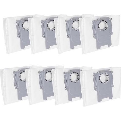 8Pcs Dust Bags de remplacement pour S8+ /S8 Pro Ultra / S7 MaxV Ultra / Q5 Q5+ / + Max+ Aspirateur Clean (1/5)