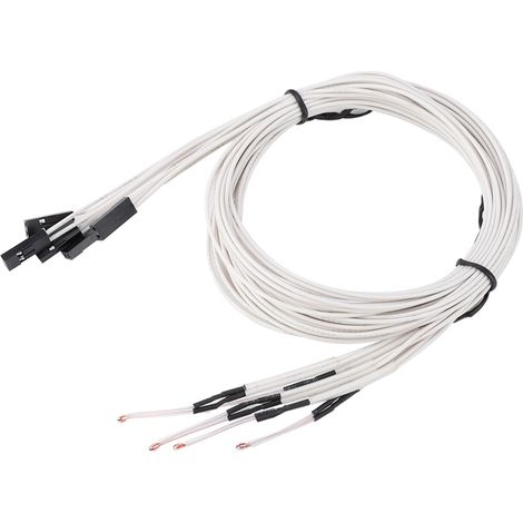 Lot de 5 accessoires pour imprimante 3D : capteur de température 100 K 3950 avec thermistance terminale (1/4)