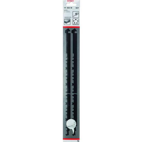 BOSCH  SET DE 2 HOJAS DE SIERRA HCS TF 350 M PARA MADERA