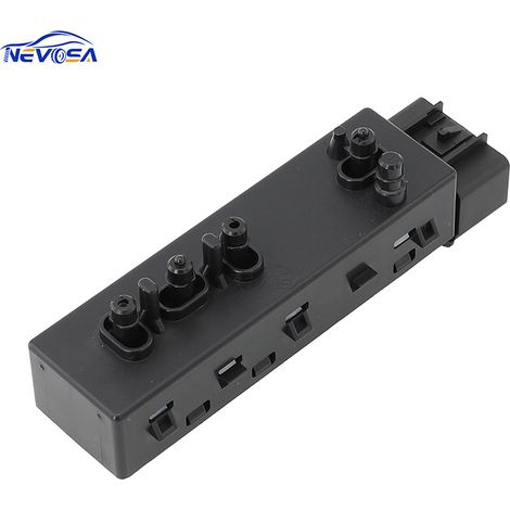 87066-JA03A is a power seat adjustment control switch for Nissan vehicles manufactured between 2008 and 2012. (1/4)
