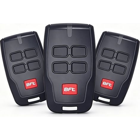 Télécommande pour portail BFT MITTO B RCB4 Pack de3-Karteo