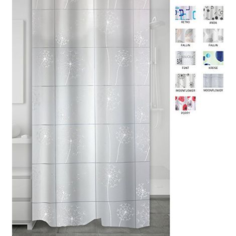 Ridder Moonflower tenda da doccia design unico in plastica (1/4)