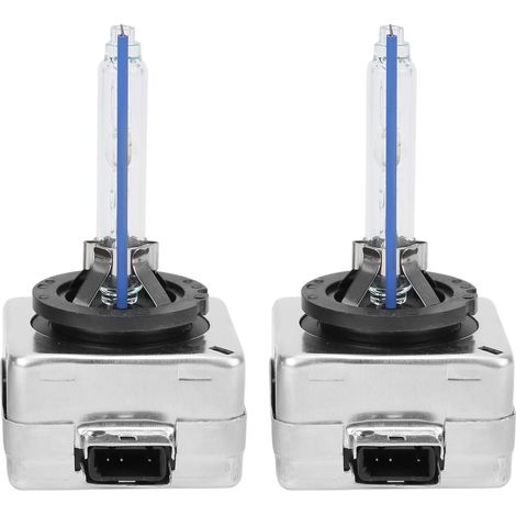 2 ampoules HID D3S 8000K 12V 35W Anti-UV Verre Quartz pour moto et voiture (1/5)