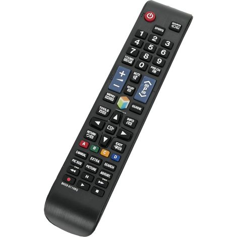 Remplacement télécommande BN59-01198Q pour Samsung Smart TV 3D LED TVUE32J5600AK UE32J5600AW UN40J5500AF UN40J6300AF UN40JU6500F (1/5)