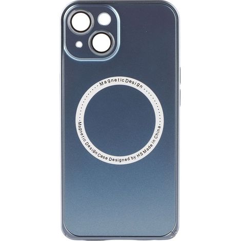Magnetische iPhone 14 Hülle, 360-Grad-Schutz, stoßfest, blau, professionelle kratzfeste Hülle (1/5)