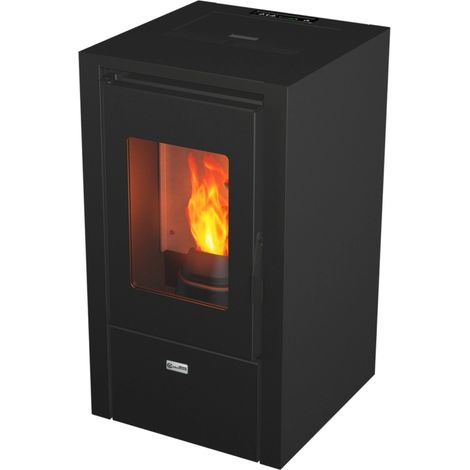 stufa a pellet canadian stove "kleo" nero 6,2 kw (1/3)