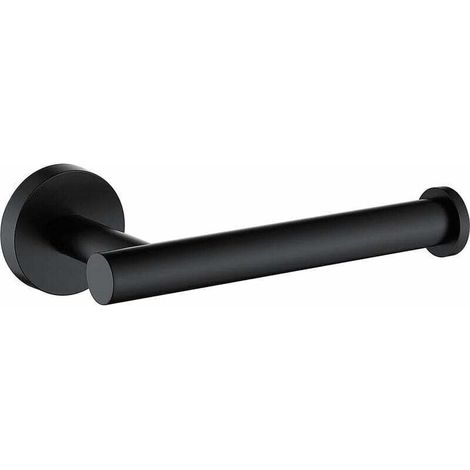 Toilet paper holder made of matte stainless steel SUS304, modern round wall dispenser, 5-inch roll holder (1/5)