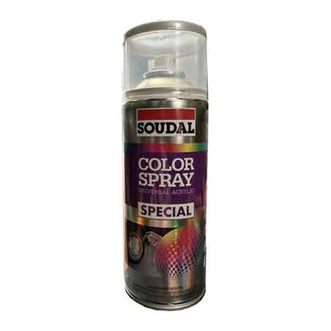 BOMBOLETTA SPRAY ALLUMINIO RUOTE SOUDAL 400 ml - 6 pezzi- SOUDAL