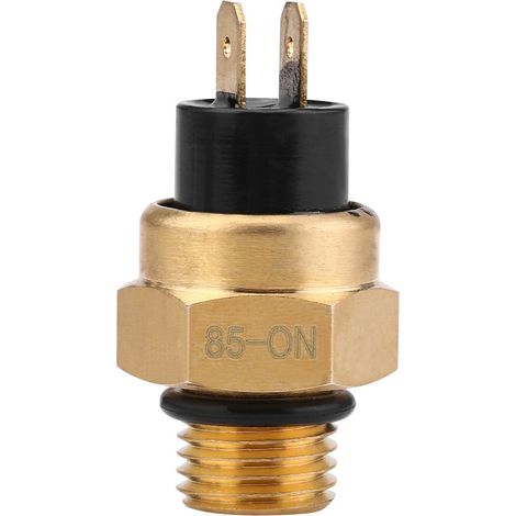 Fan Thermostat Switch, Precision Temperature Control for Engine Cooling, Overheat Protection Sensor for Cars Motorcycles and Vehicles (1/5)