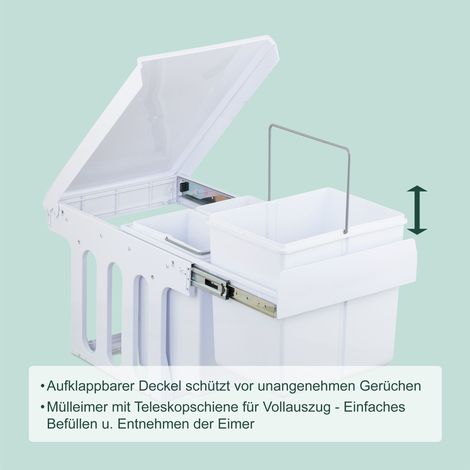 plastikbehälter groß Q-line 120L Color:83.0159