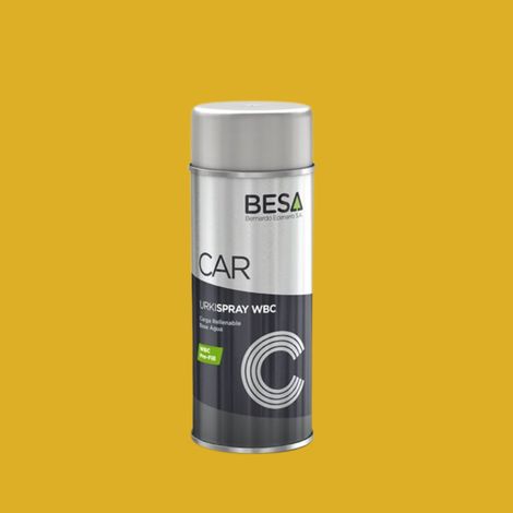 Bombe de peinture Jaune Citron RAL 1012 Satin