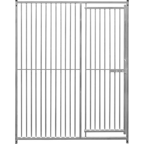 1.5m Dog Run Panel With Door – 5cm Bar Spacing